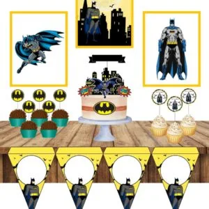 Kit Só um bolinho Batman 33 Kit Só um bolinho Batman