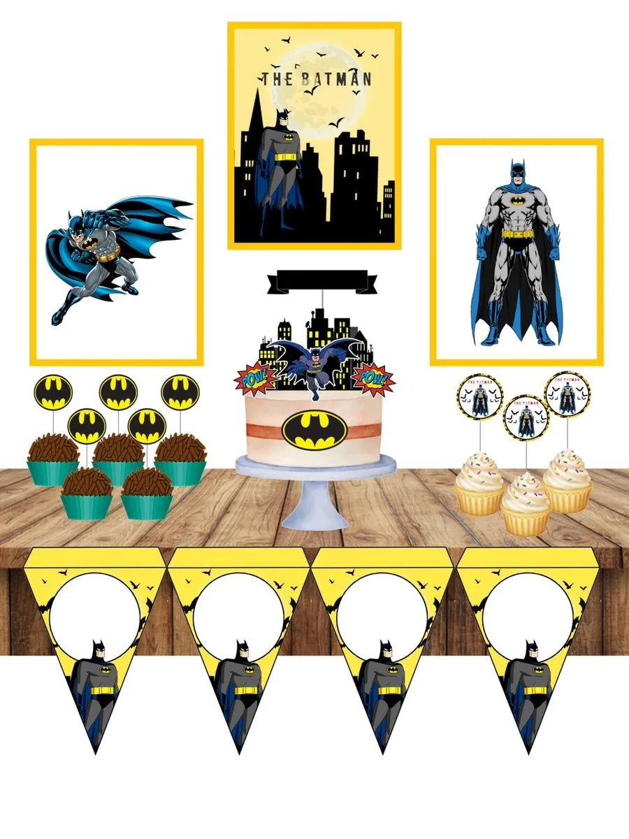 Kit Só um bolinho Batman 1 Kit Só um bolinho Batman