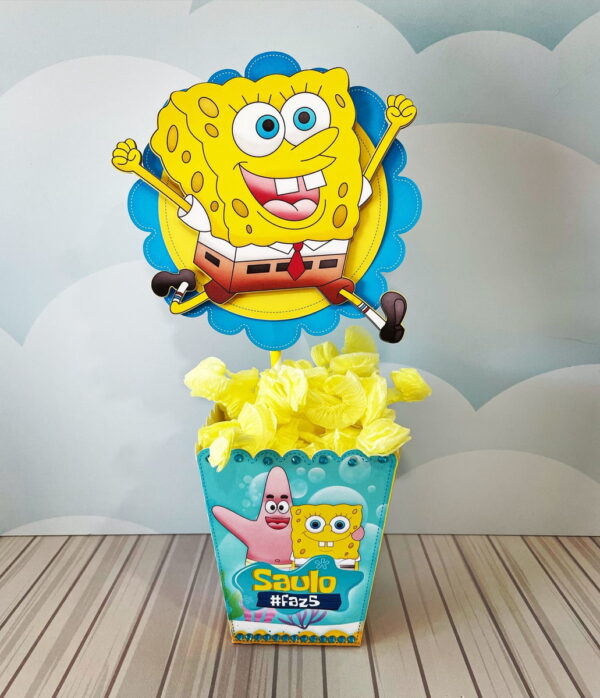 Kit Só um bolinho Bob Esponja