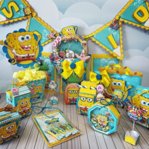 Kit Só um bolinho Bob Esponja