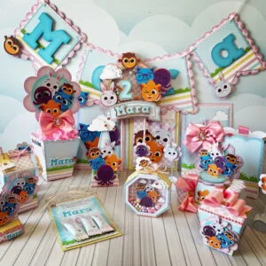 Kit Só um bolinho Bolofofos Menina