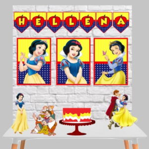Kit Só um Bolinho Branca de Neve - Arquivo Digital 36 Kit Só um Bolinho Branca de Neve - Arquivo Digital