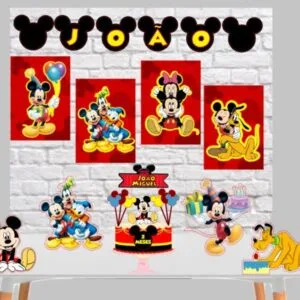 Kit Só um Bolinho Mickey 21 Kit Só um Bolinho Mickey
