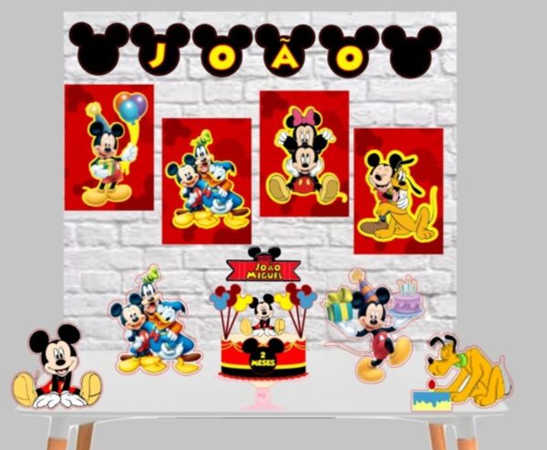 Kit Só um Bolinho Mickey