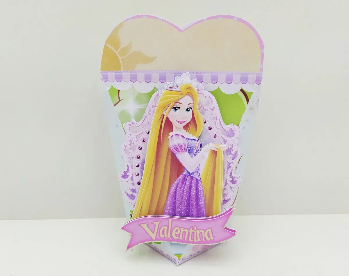 Kit Só um bolinho Rapunzel 3 Kit Só um bolinho Rapunzel