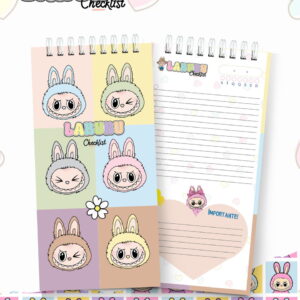 Labubu Checklist - Arquivo Digital Png, pdf e Studio
