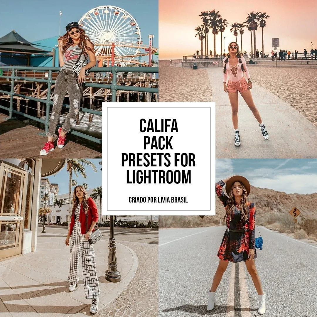 Livia Brasil Califa Pack Lightroom Presets Fotos Instagram 1 Livia Brasil Califa Pack Lightroom Presets Fotos Instagram