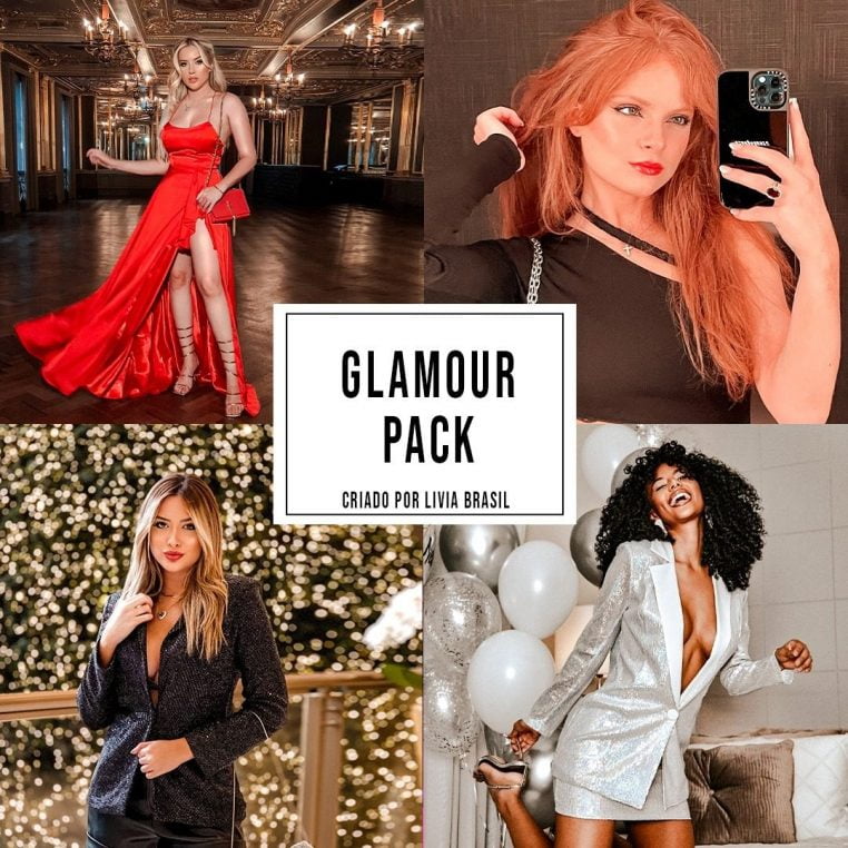 Livia Brasil Glamour Pack Lightroom Presets Fotos Instagram