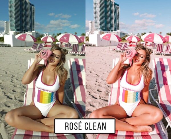 Livia Brasil Rosé Pack Lightroom Presets Fotos Instagram