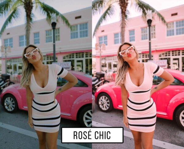 Livia Brasil Rosé Pack Lightroom Presets Fotos Instagram