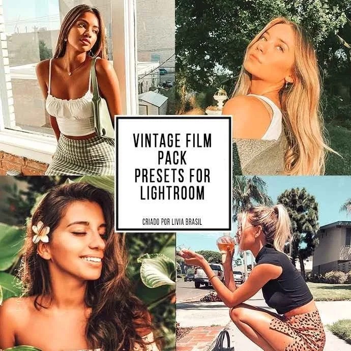 Livia Brasil Vintage Pack Lightroom Presets Fotos Instagram 1 Livia Brasil Vintage Pack Lightroom Presets Fotos Instagram