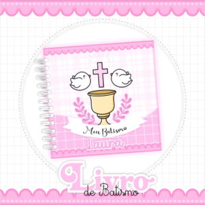 Livro Batizado Menina - Arquivo Digital