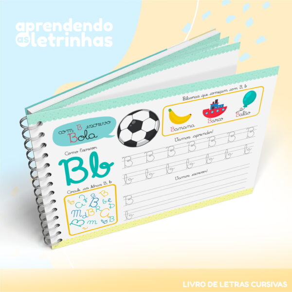 Livro de Atividades Letras Cursivas