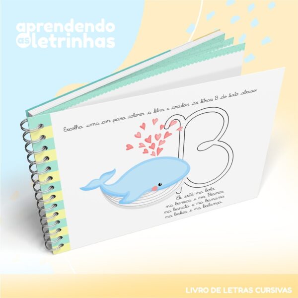 Livro de Atividades Letras Cursivas