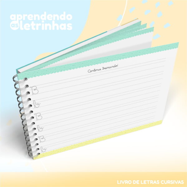 Livro de Atividades Letras Cursivas
