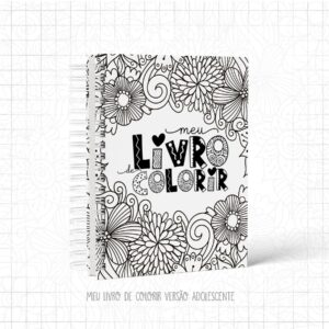 Livro de Colorir Adolescente