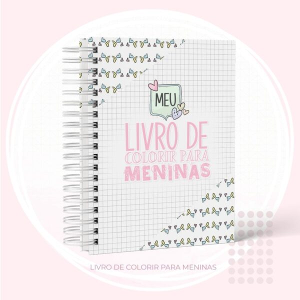 Livro de Colorir Menina
