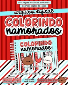 Livro de Colorir Romântico para Dia dos Namorados PDF