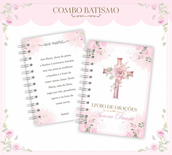 Livro de Orações A6 Menina