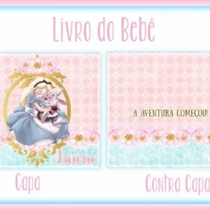 Livro do bebê Alice no Pais das Maravilhas 6 Livro do bebê Alice no Pais das Maravilhas