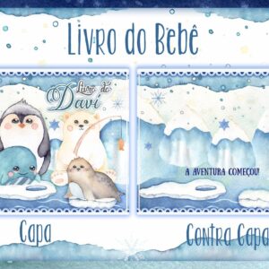 livro do bebe amigos do gelo arquivo digital livro de recordacoes
