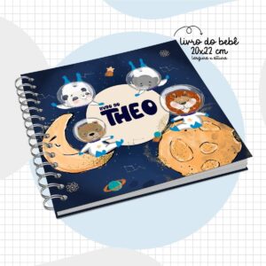 Livro do Bebê Animais Astronautas