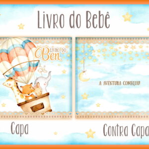 Livro do bebê Animais Baloeiros II - Arquivo Digital