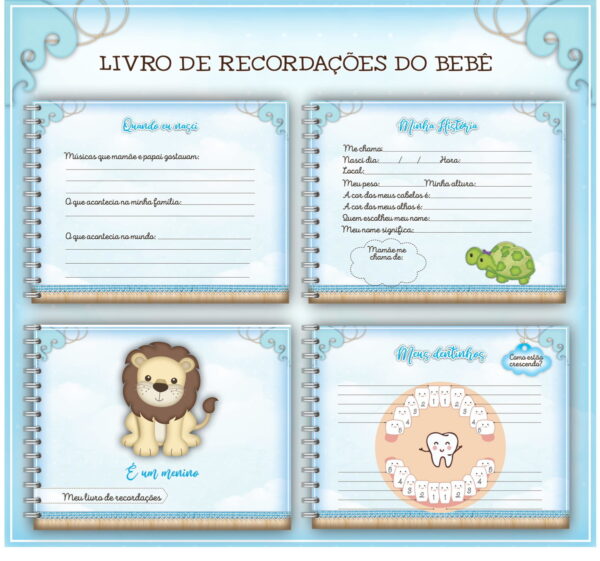 Livro do Bebê Arca de Noé
