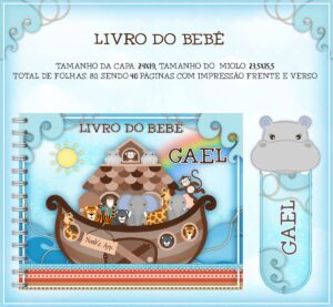Livro do Bebê Arca de Noé