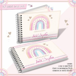 Livro Do Bebê Arco Íris