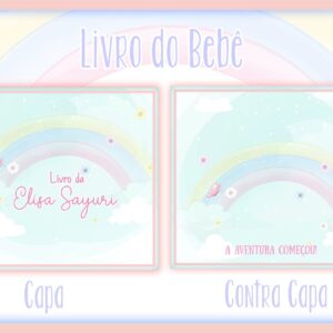 Livro do Bebê Arco Iris Menina I
