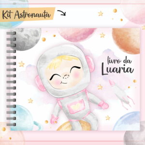 Livro Do Bebê Astronauta Rosa - Arquivo Digital 11 Livro Do Bebê Astronauta Rosa - Arquivo Digital