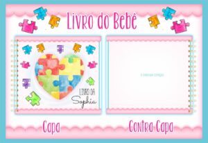 Livro do Bebê Autismo Menina
