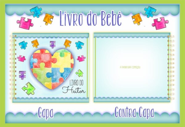 Livro do Bebê Autismo Menino