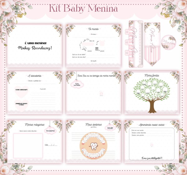 Livro do Bebê Baby Menina