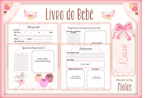 Livro do Bebê Bailarina