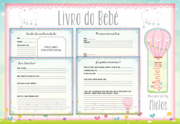 Livro do Bebê Balão