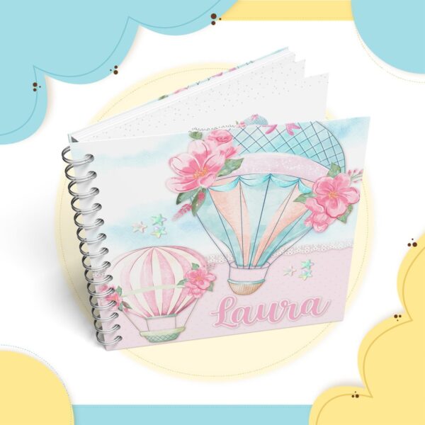 Livro do Bebê Balão de Ar Menina
