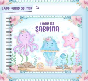 Livro Do Bebê Bichinhos No Mar