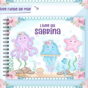 Livro Do Bebê Bichinhos No Mar