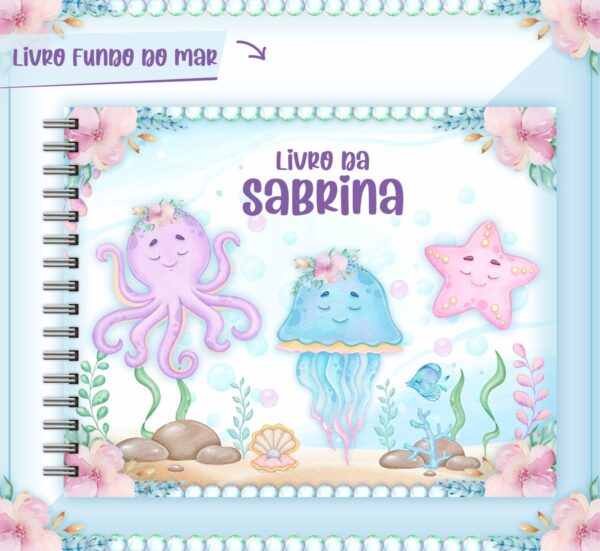 Livro Do Bebê Bichinhos No Mar
