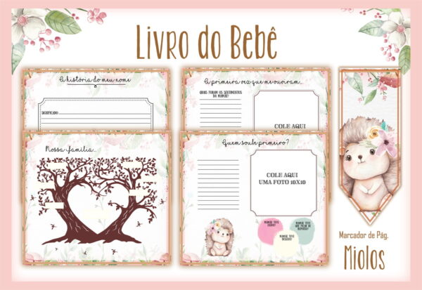 Livro do Bebê Bosque Encantado