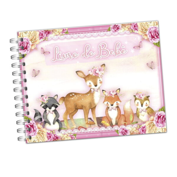 Livro do Bebê Bosque Menina