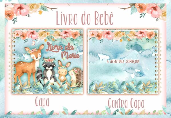 Livro do Bebê Bosque Menina II