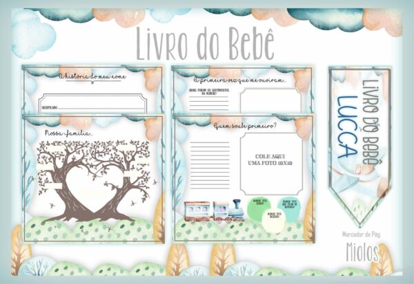 Livro do Bebê Brinquedos Vintage I