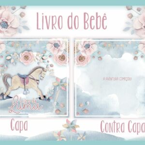 Livro do Bebê Carrossel Vintage