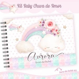 Livro do Bebê Chuva de Amor