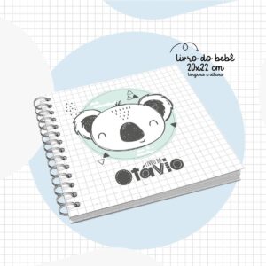 Livro do Bebê Coala Escandinavo