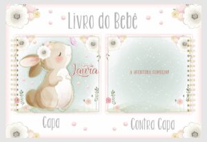 Livro do Bebê Coelhinha Neutra Menina
