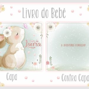 Livro do Bebê Coelhinha Neutra Menina